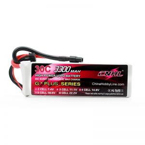 CNHL 3300mAh 22.2V 6S 30C Lipo Battery with XT60 Plug