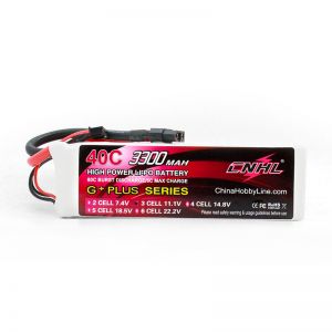 CNHL 3300mAh 11.1V 3S 40C Lipo Battery