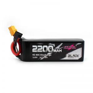 CNHL black series 2200mah 4s 14.8v 40c lipo battery with 