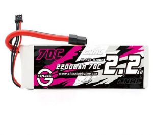  CNHL G+Plus 2200mAh 7.4V 2S 70C Lipo Battery with XT60 Plug