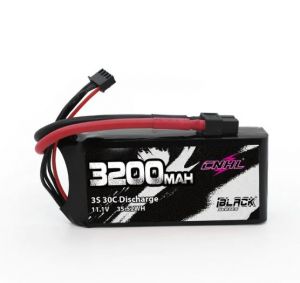 CNHL Black Series 3200mAh 11.1V 30C 3S Shorty Lipo Battery with XT60 Plug