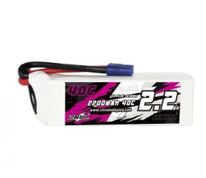 CNHL 2200mAh 14.8V 4S 40C Lipo Battery with EC3 Plug