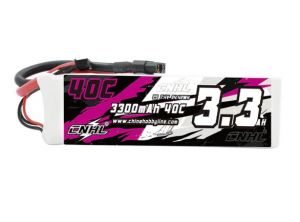 CNHL 3300mAh 7.4V 2S 40C Lipo Battery with XT60 Plug