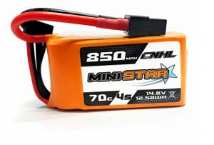 CNHL ministar 850mah 14.8v 4s 70c lipo battery with xt60 plug