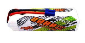 CNHL Racing Series 8000mAh 14.8V 4S 90C Lipo Battery with EC5 Plug 